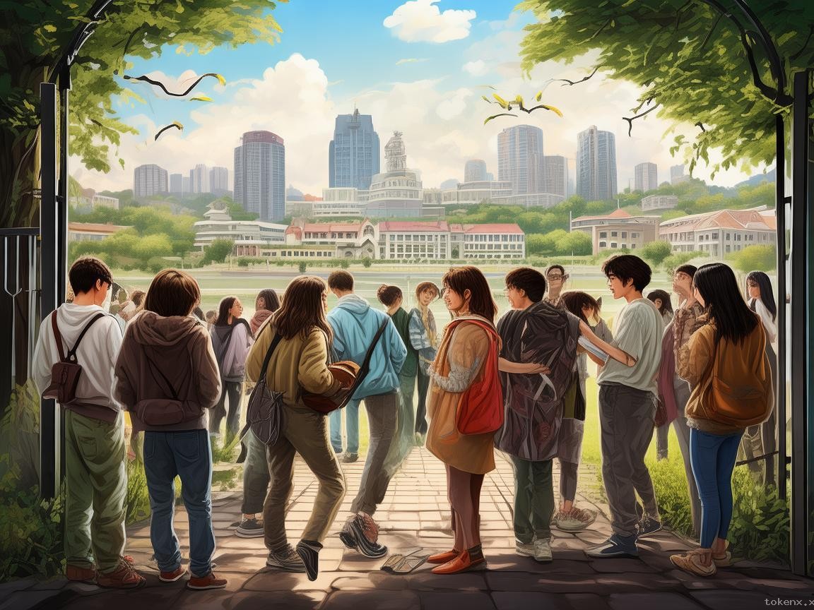 **高考结束走出校门：不同心态与规划下的多元人生路径对比**